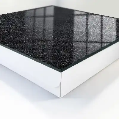Stone Effect Key Box in Black and Gray