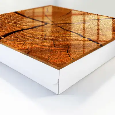 Decorative wood grain key box