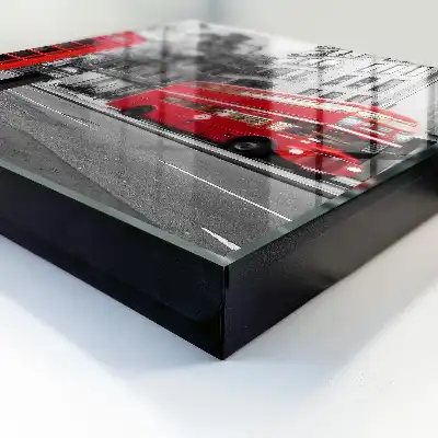 Wall mounted key cabinet London contrast with the red box