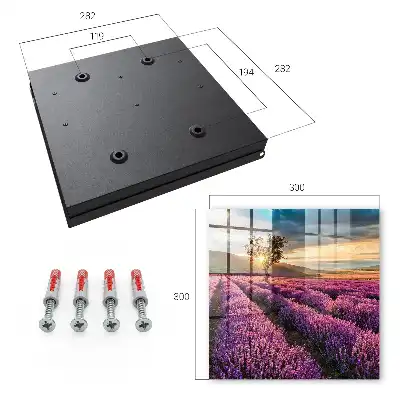 Key cabinet Lavender Sunset