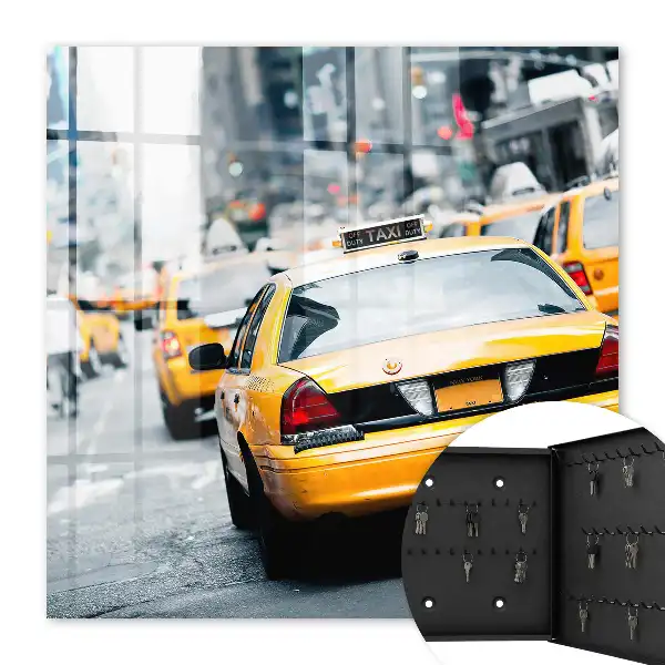 Wall mounted key cabinet City of Life Streets