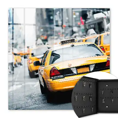 Wall mounted key cabinet City of Life Streets