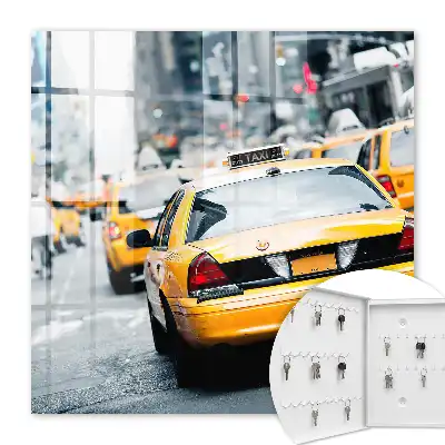 Wall mounted key cabinet City of Life Streets