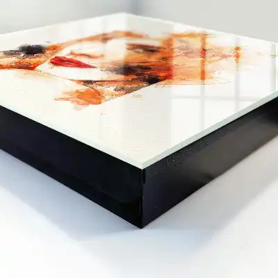 Key cabinet A feminine watercolor full of energy