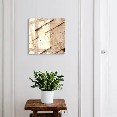 Key box for home Wooden texture giving warmth