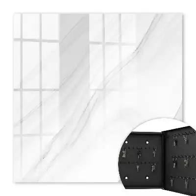 Decorative key box in light shades with waves design