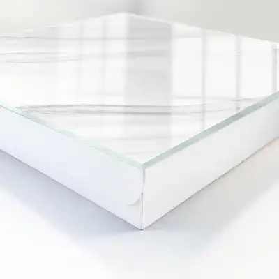 Decorative key box in light shades with waves design
