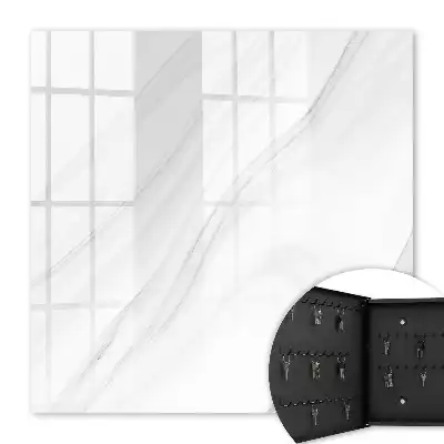 Decorative key box Waves of elegance in light shades