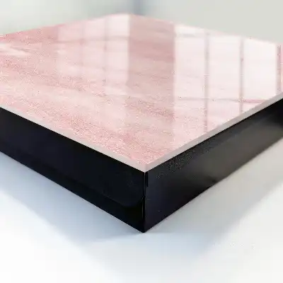 Key cabinet Pink weave texture elegance