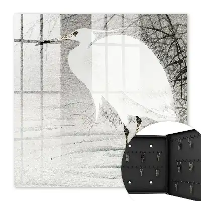 Key box for home Gray Grass Heron