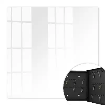 Wall mounted key cabinet Black background