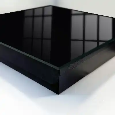 Wall mounted key cabinet Black background