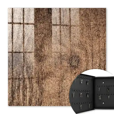 Key cabinet Wooden texture full of warmth