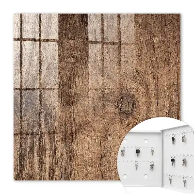Wooden texture key cabinet