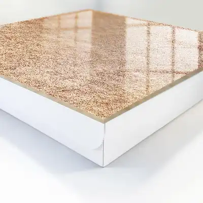 Wall mounted key box with beige sand pattern