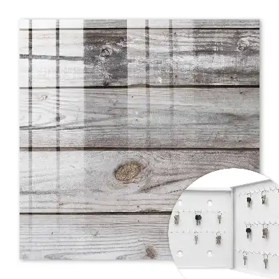 Decorative key box Wooden texture makes a cozy space