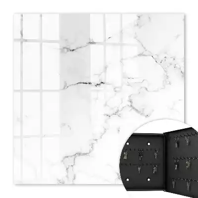 Marbled pattern key box with gray details