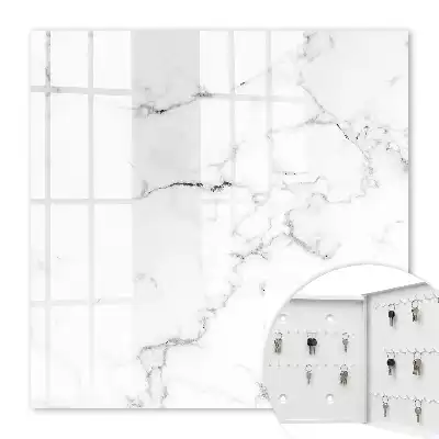 Key box for home Marbled pattern with gray details