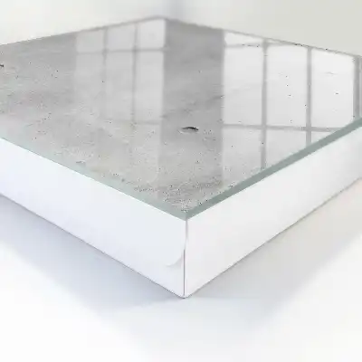 Decorative key box Raw concrete minimalist grays