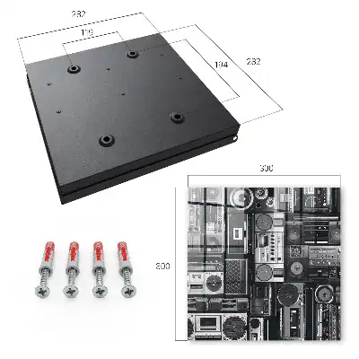 Key cabinet Musical nostalgia retro speakers
