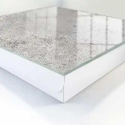 Wall mounted key box Gray concrete-look surface