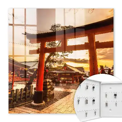 Japanese Gate Style Key Cabinet
