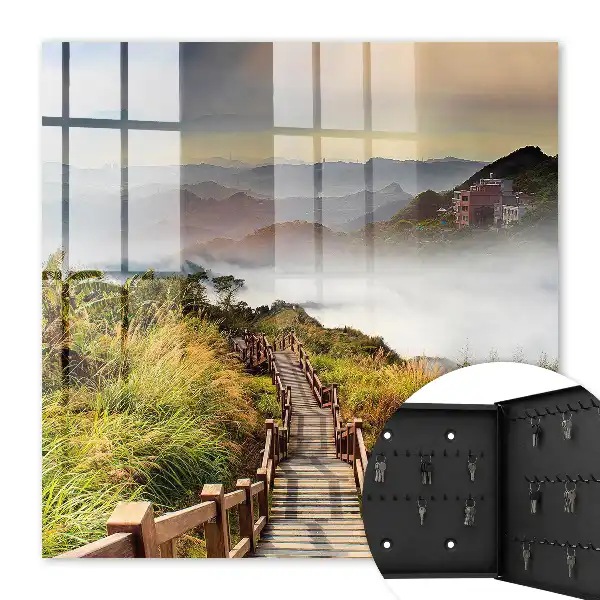 Key box for home Mountain magic among the mists