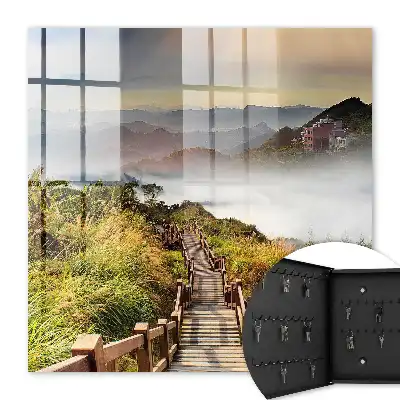 Key box for home Mountain magic among the mists