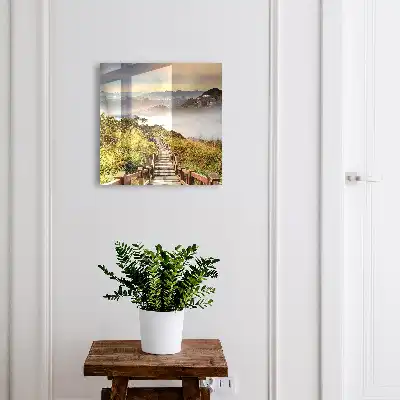 Key box for home Mountain magic among the mists
