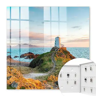 Key cabinet Sea lighthouse of sunlight