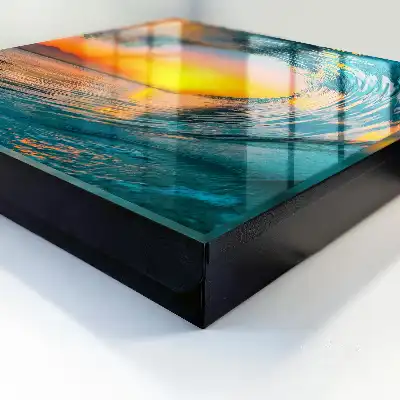 Key box for home Wave sunset sun sea