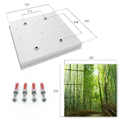 Key cabinet Bamboo Path of Green Harmony