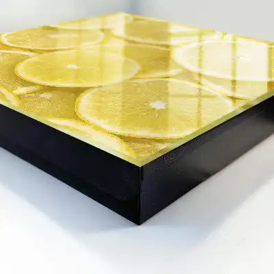 Decorative key box Lemon slices full of energy