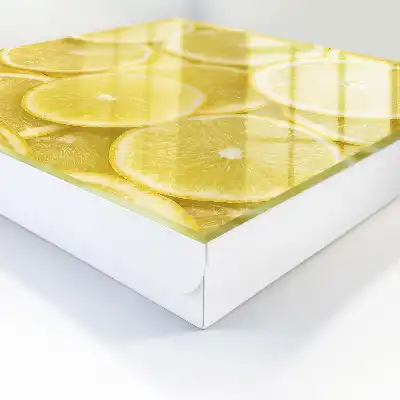 Decorative key box Lemon slices full of energy
