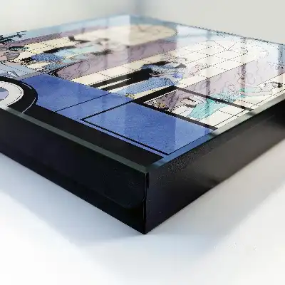 Key cabinet Blue party of elegance style