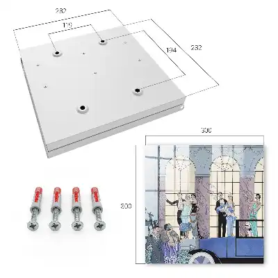 Key cabinet Blue party of elegance style