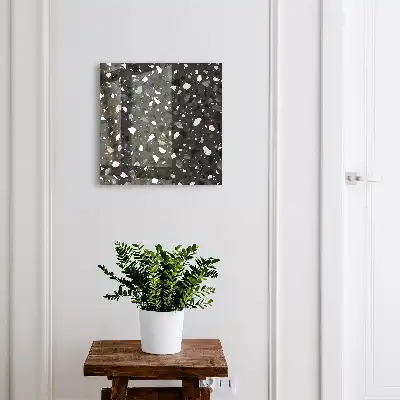 Key box for home Stylish mosaic in shades of gray