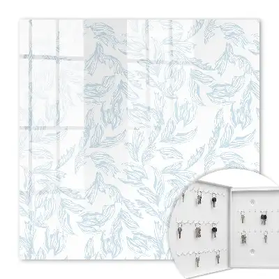 Key box for home Floral pattern in bright colors