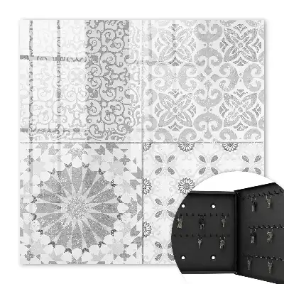 Wall mounted key box Elegant geometric patterns