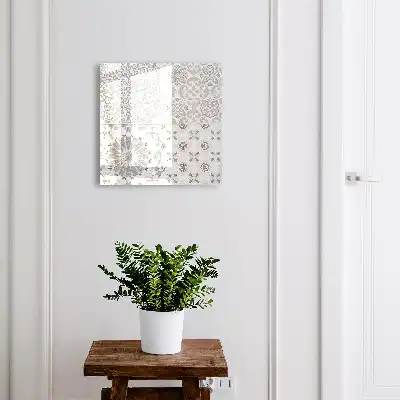 Wall mounted key box Elegant geometric patterns