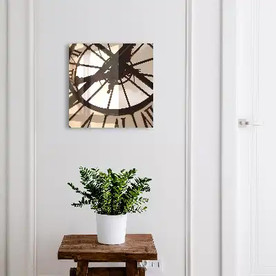 Wall mounted key cabinet Industrial elegance