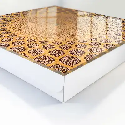 Wall mounted key box Geometric ornament full of details