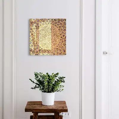 Wall mounted key box Geometric ornament full of details