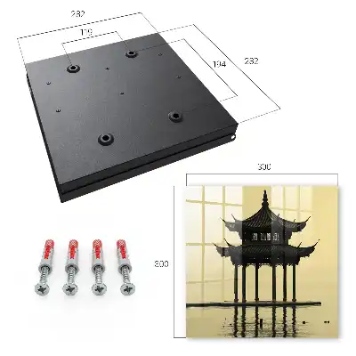 Key box for home Pavilion in the water in calm shades