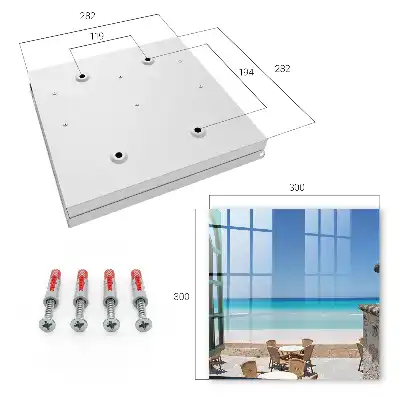 Key cabinet Seaside relaxation in the blue sea