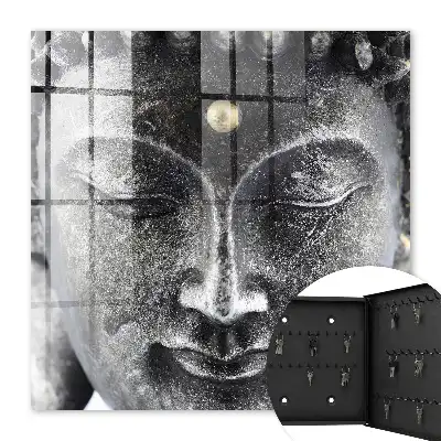 Wall mounted key box A Zen portrait full of harmony