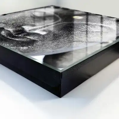 Wall mounted key box A Zen portrait full of harmony