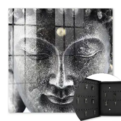 Wall mounted key box A Zen portrait full of harmony