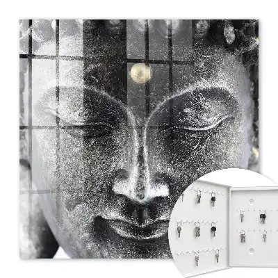 Wall mounted key box A Zen portrait full of harmony