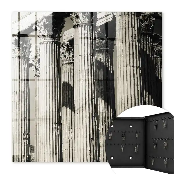 Key box for home Antique columns without color